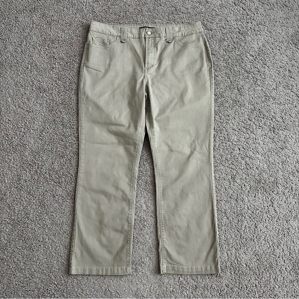 NYDJ Straight Leg Pants in Light Tan